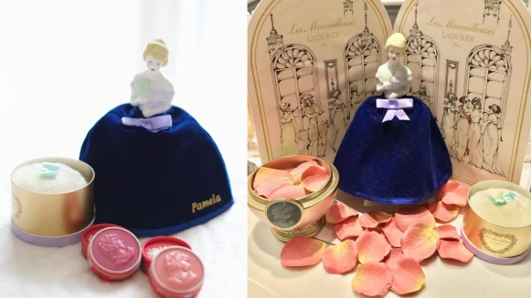 浪漫法國仕女陶瓷人偶！5週年限定蕾美繆思柔膚香粉 ，肌膚就像穿上一層透明薄紗實現零毛孔膚質