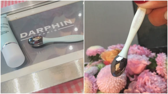 擁有鑽石切面、冰涼鋅合金打造，這一支DARPHIN美眼導入棒平時買不到，母親節夢幻現身，搭配亮眼凝乳趕跑千年黑眼圈