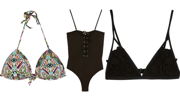 13款Bershka獨特絲絨材質泳裝！迎接夏日陽光、海灘