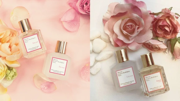 一走動就能飄散出的玫瑰香氣太迷人！MFK Maison Francis Kurkdjian 推出身體保養油、髮香噴霧與護手霜