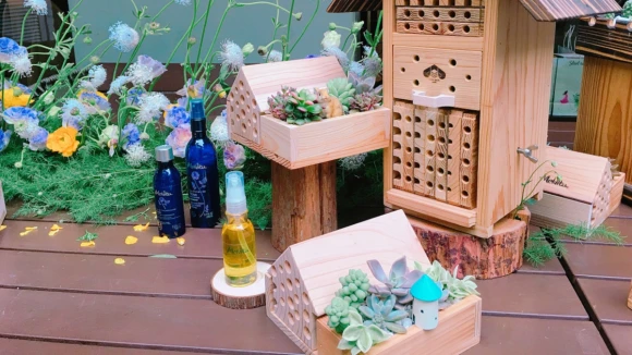 好感人，為地球月請命，600棟五星級「迷你獨居蜂旅館」請到Melvita蜜葳特訂房