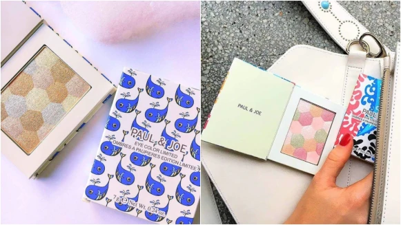 藍色小鯨魚、繽紛海浪彩繪外殼太萌啦！PAUL &amp; JOE最新夏季彩妝出爐，這個白日夢幻眼彩盤一定要入手