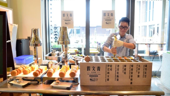 不用再跑去台中排隊！假文青紅豆餅快閃台北W Hotel，還推出檸檬塔、起司伊比利火腿限定口味