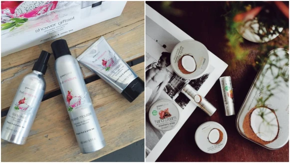 結合絕美東方刺繡工藝打造！送給媽媽最貼心，greenland推出火龍果白茶身體保養禮盒