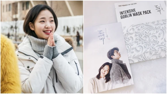 鬼怪新娘金高恩、金善的化妝台上面膜是這款！《孤單又燦爛的神 鬼怪》聯名面膜登台，獨家再送台灣限定鬼怪周邊