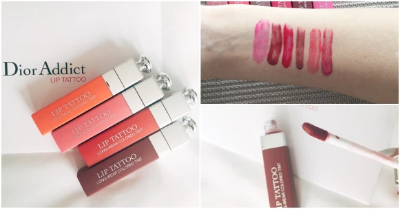 乾燥玫瑰色霧面唇露繼續生火！宛如雙唇微刺青、持色10小時的Dior迪奧癮誘超模染唇露6色台灣5月登場