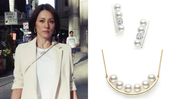 看日劇學穿搭！米倉涼子、松嶋菜菜子的Tasaki珍珠時髦搭配術