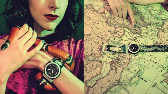 SWATCH聯名設計師推出神秘美人魚圖案！夏日多款錶帶一次逛