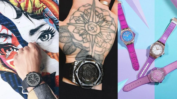刺青、街頭塗鴉、水泥牆…Hublot宇舶錶創新藝術聯名款全新上市！