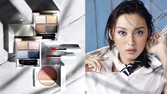 就用優雅的藍色開啟2017夏天！妳的夏日「深呼吸」妝容+保養必備清單！