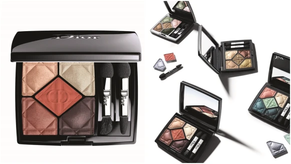 這盤陽光感的磚紅眼影#767必收！Dior一口氣推出12款經典五色眼影