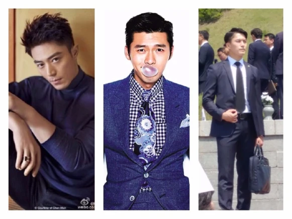 青瓦台以後可以開放觀光嗎?文在寅身邊又出現神帥保鑣,酷似玄彬+霍建華!?