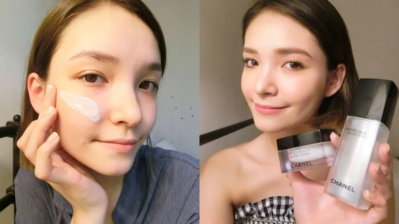 “擦”的美肌模式，保濕聚光霜讓韓笙笙一用就愛上！