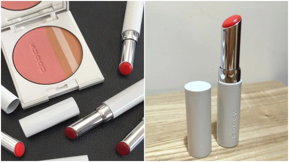 同時擁有唇彩＋護唇膏的效果！SUQQU推出深莓紅、熱情橘2款防曬潤色護唇膏