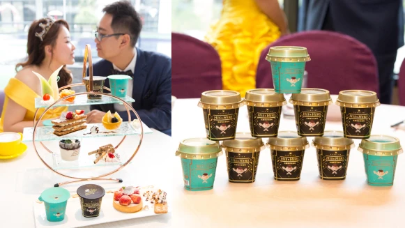 用「高顏值甜點」幫婚宴增添浪漫幸福感，漂亮杯裝Creamy義式布丁正時興~