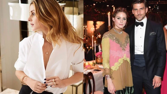 Olivia Palermo：「我最喜歡搭配寬版手環。一戴上就很有氣勢，這是我的時尚安全感！」