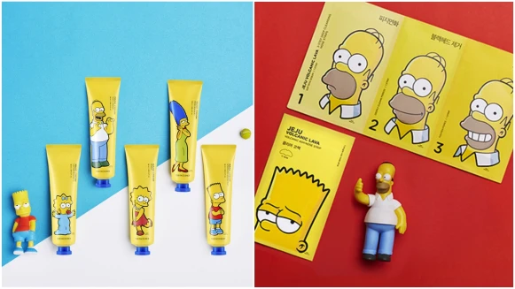 辛普森一家出沒！THE FACE SHOP把面膜、護手霜換上辛普森圖案太可愛
