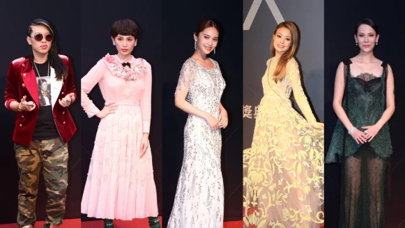 第28屆金曲獎紅毯直擊！性感楊丞琳、嘻哈Miss Ko...明星們的造型全記錄