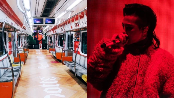 GD列車車廂登上首爾地鐵!為期一個月限時搶搭
