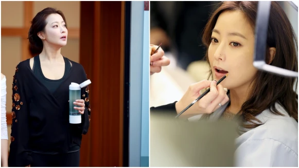 在她身上時間就像靜止！《有品位的她》金喜善14年後再演空姐白皙膚質加上桃粉唇色藏有凍齡秘密