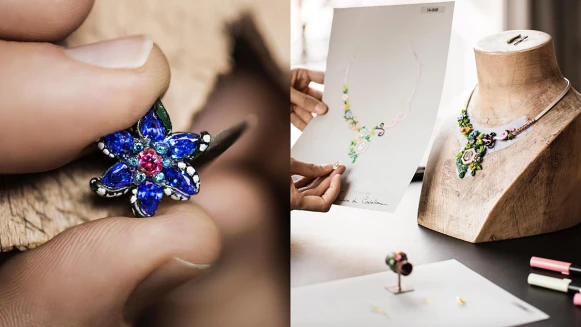 Dior à Versailles, côté Jardins高級珠寶系列揭開凡爾賽宮美麗的第二章節