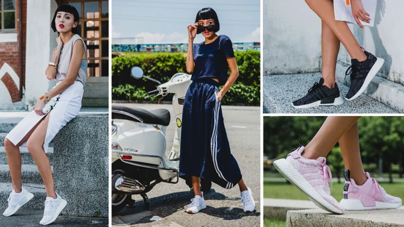 潮模KIWI最愛！這四種時髦女生最該學起來的Chic Look，都交給NMD了♥♥♥
