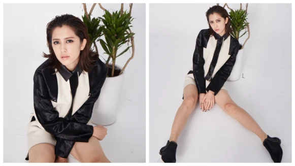 劉奕兒，美好的反差 