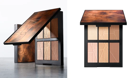 4種珠光打亮+2款霧面修容超實用!NARS這盒豔陽之吻六色修容盤能打出又自然又立體的臉部線條