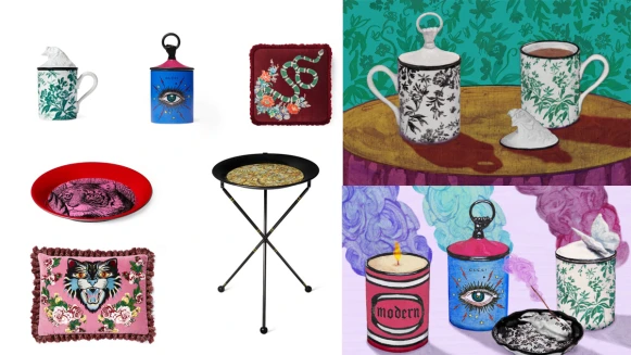 毫無抵抗力！Gucci即將推出的家飾系列太生火了～