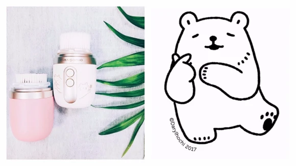 太可愛！Clarisonic 科萊麗淨膚儀和白白日記合作，推出夏日期間限定刻字、貼圖服務