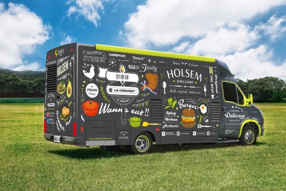 有雞密超級餐車 Le Creuset X 舒康雞 限定餐點LC精選盤美食美盤一起帶走