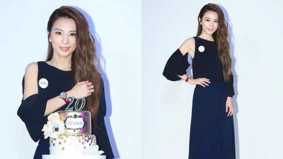 Hebe分秒把握度假時刻就靠它！CITIZEN夏季粉嫩色白蝶貝錶面腕錶超知性