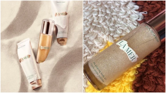 注入滿滿玫瑰金粉末美到暈呆！LA MER海洋拉娜限量推出「亮采身體修護油」讓肌膚散發如陽光般閃閃透亮的光澤