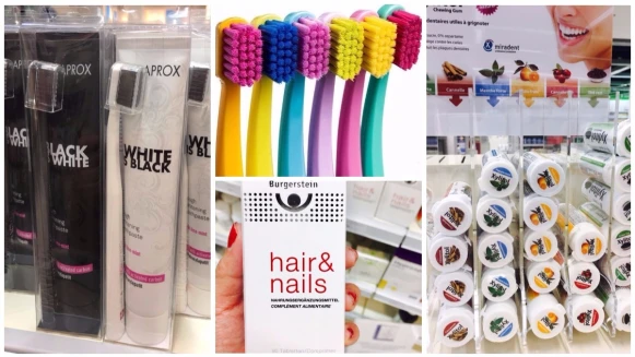 都逛到了不買行嗎！瑞士藥妝超可愛Curaprox彩虹牙刷