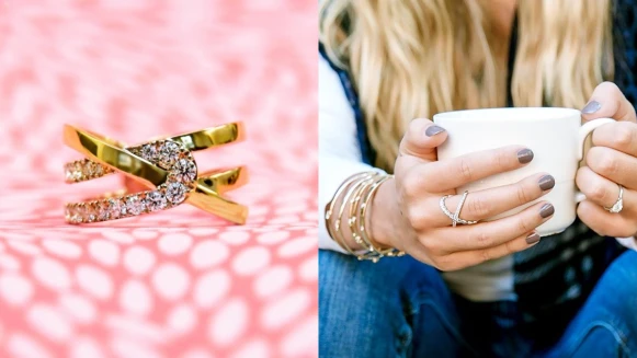 圓形扣結、∞符號珠寶這樣放閃！Hearts On Fire全新Optima系列打造多層次配戴法