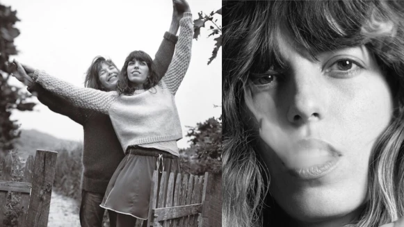 「我喜歡服裝也喜歡打扮，就跟喜歡英語一樣。」搖滾率性的Lou Doillon 個性穿搭態度