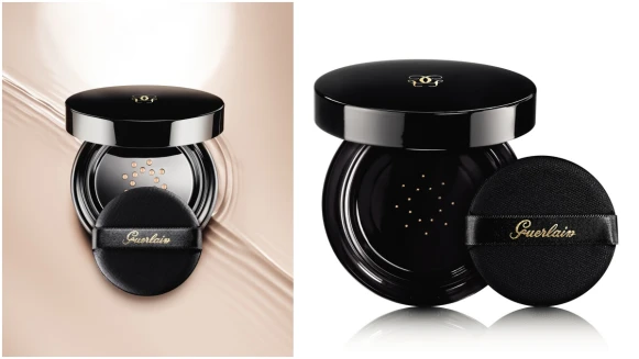 怎麼會這麼輕、透、薄又能遮瑕！嬌蘭首款氣墊底妝誕生「輕裸感觸控氣墊粉底」時髦全黑外觀也太生火