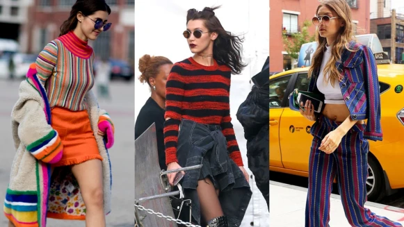 【Fashion Lesson】黑白跟大地色系都OUT！這個秋天條紋就挑大膽配色的穿！ 