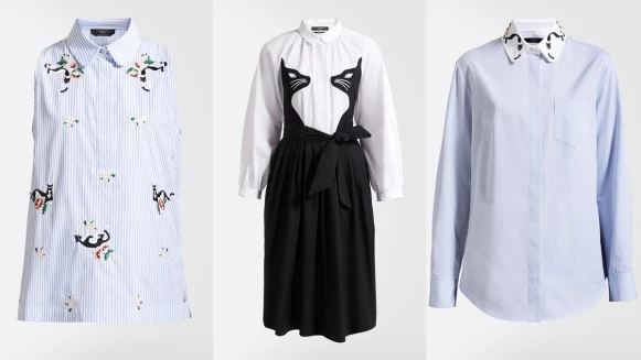 小黑貓在身上慵懶依著！WEEKEND Max Mara全新系列根本貓咪控天堂