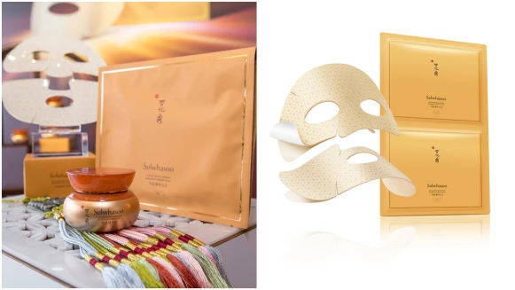 就像敷了整罐的人蔘修護霜！雪花秀全新「滋陰生人蔘修護霜面膜」，首創雙重包覆科技滲透效果提高10倍