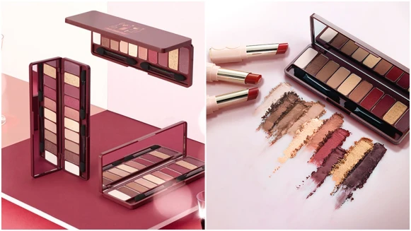 牛皮材質的外盒更有質感！ETUDE HOUSE再推「波爾多紅酒派對微醺眼彩盤」，打造初秋浪漫的微醺眼妝