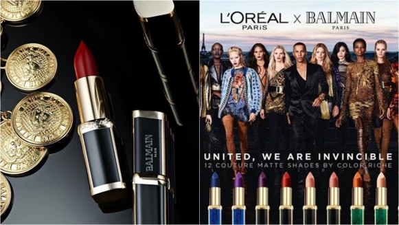 既浮誇又霸氣！L’Oreal Paris X BALMAIN限量聯名訂製款 全系列12色曝光