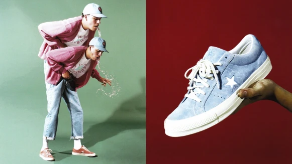 藏了小蜜蜂刺繡、向日葵壓花、秘密文字的繽紛球鞋！CONVERSE最新聯名One Star四色登場