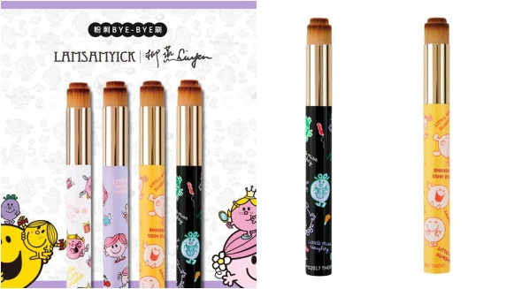 最萌的粉刺BYE BYE刷來了!LSY林三益攜手奇先生妙小姐推出4款可愛聯名圖案