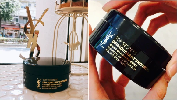 乳白狀質地遇水立刻化為精華包覆彩妝！YSL名模肌密系列新成員「保濕卸妝凝霜」卸妝效果實在太驚人