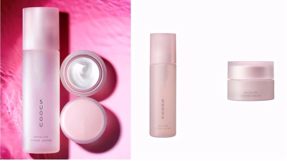 不是主打卻維持月賣上百瓶的穩定銷售成績，SUQQU超粉嫩的「粉紅瓶」活膚緊妍系列改版升級上市