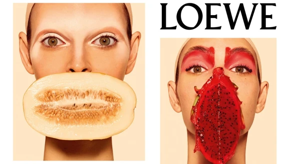 巴黎城市內500座報刊亭佈滿新鮮水果照？Steven Meisel強力詮釋LOEWE 2018春夏形象大片
