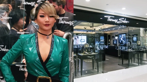 龍紋圖騰、嬉皮風格打造東西方設計融合！CL為Thomas Sabo香港旗艦店盛大開幕