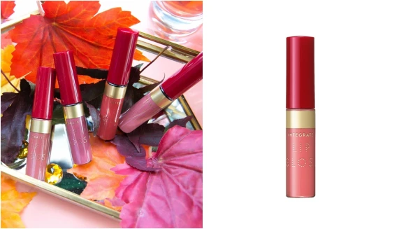 優雅瞬間提升的秋楓限定唇色！INTEGRATE推出全新4色晶透水光唇凍 打造如楓葉紅的氣質雙唇