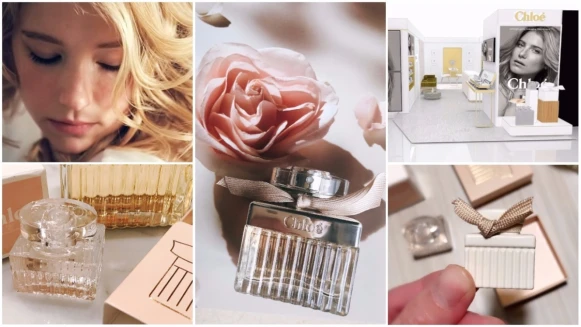 【全新Chloé極緻女性淡香精】上市，提供專屬裸膚色包裝紙白色緞帶禮盒服務，還追送法國空運香氛小陶片！
